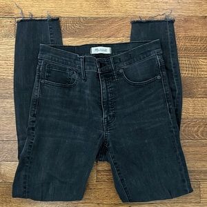 Madewell High-Rise Skinny Jeans 9" Size 27